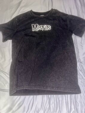 Misfits Black Short Sleeve Graphic Tee